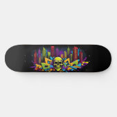 Wildstyle graffiti 12 persoonlijk skateboard (Horizontaal)