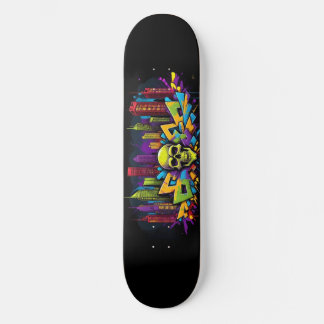 Wildstyle graffiti 12 persoonlijk skateboard