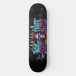Wildstyle graffiti 16 persoonlijk skateboard