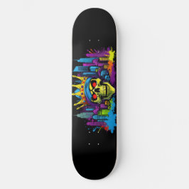 Wildstyle graffiti 16 persoonlijk skateboard