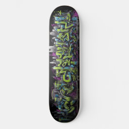 Wildstyle graffiti 1 persoonlijk skateboard