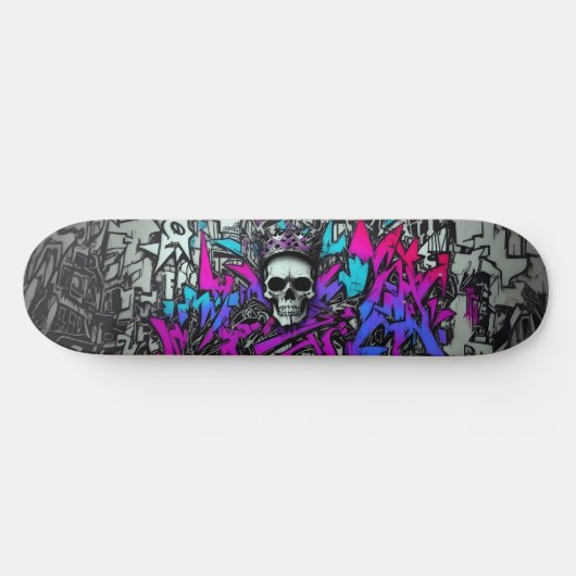 Wildstyle graffiti 3 persoonlijk skateboard (Horizontaal)