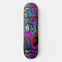 Wildstyle graffiti 5 persoonlijk skateboard