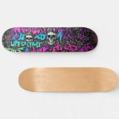Wildstyle graffiti 6 persoonlijk skateboard (Horizontaal)
