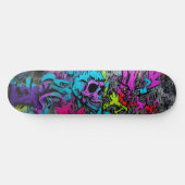 Wildstyle graffiti 7 persoonlijk skateboard (Horizontaal)