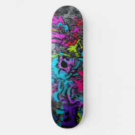 Wildstyle graffiti 7 persoonlijk skateboard