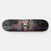 Wildstyle graffiti 8 persoonlijk skateboard (Horizontaal)