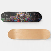 Wildstyle graffiti 8 persoonlijk skateboard (Horizontaal)