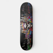 Wildstyle graffiti 8 persoonlijk skateboard (Voorkant)
