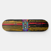 Wildstyle graffiti 9 persoonlijk skateboard (Horizontaal)