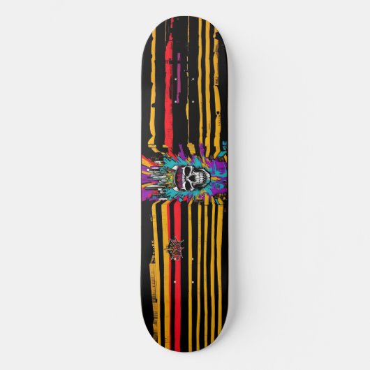 Wildstyle graffiti 9 persoonlijk skateboard (Voorkant)