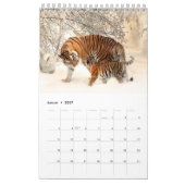 Wildtiere als Kalender (Jan 2027)