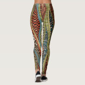 Wildverfijnde Zazzle Pop Leggings (Achterkant)