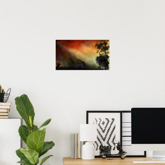 Wildvuur Poster (Thuiskantoor)