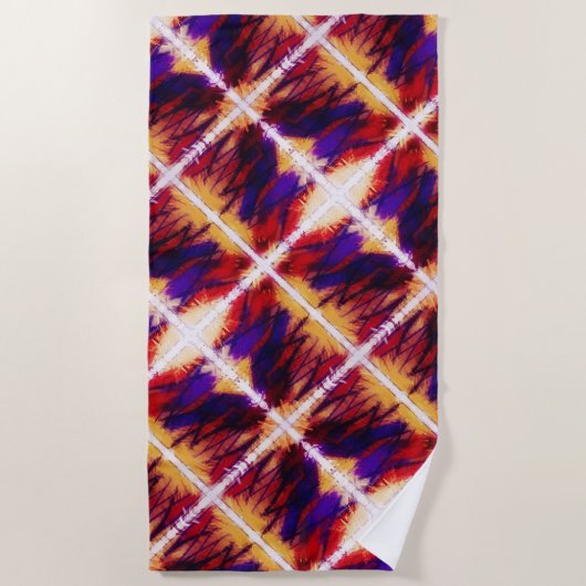 Wildvuur Strandlaken (Voorkant)