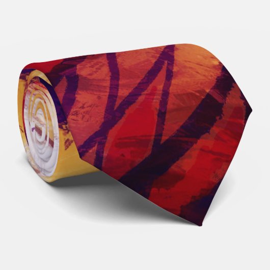 Wildvuur Stropdas (Opgerold)