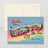 Wildwood bij het Zee Briefkaart (Voorkant / Achterkant)