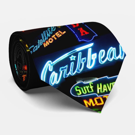 Wildwood bij Night. Stropdas (Opgerold)