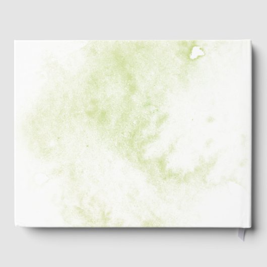 Wildwood Botanical Rustic Greenery Gastenboek (Achterkant)