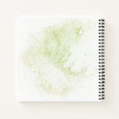 Wildwood Botanical Rustic Greenery Gastenboek Notitieboek (Achterkant)