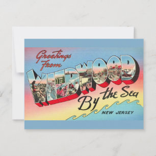 Wildwood by the Sea Ansichtkaart Briefkaart