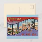 Wildwood By the Sea Ansichtkaart Briefkaart (Voorkant / Achterkant)