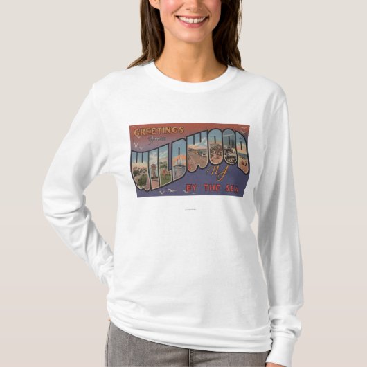 Wildwood-by-the-Zee, New Jersey 2 T-shirt (Voorkant)