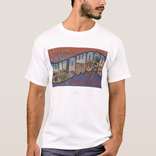 Wildwood-by-the-Zee, New Jersey 2 T-shirt (Voorkant)
