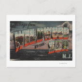 Wildwood-by-the-Zee, New Jersey Briefkaart (Voorkant)
