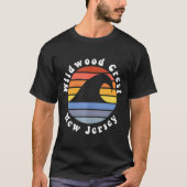 Wildwood Crest New Jersey NJ Beach Vakantie Souven T-shirt (Voorkant)