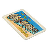 Wildwood door het Zee New Jersey NJ  Briefkaart Magneet (Rechterzijde)