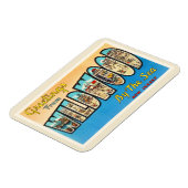Wildwood door het Zee New Jersey NJ  Briefkaart Magneet (Linkerzijde)