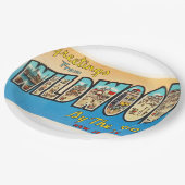 Wildwood door het Zee New Jersey NJ  Briefkaart Papieren Bordje (Gekanteld)