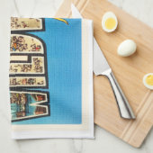 Wildwood door het Zee New Jersey NJ  Briefkaart Theedoek (Quarter Fold)