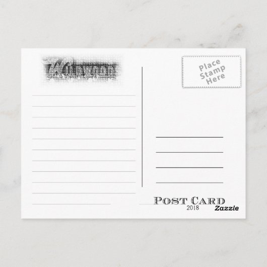 Wildwood, New Jersey Boardwalk Briefkaart (Achterkant)