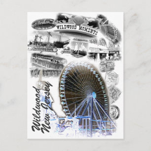 Wildwood, New Jersey Boardwalk Briefkaart
