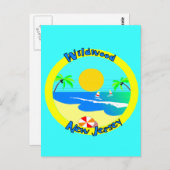 Wildwood, New Jersey Briefkaart (Voorkant / Achterkant)