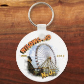 Wildwood, New Jersey Ferris Wheel Sleutelhanger (Voorkant)