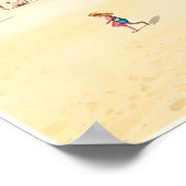 Wildwood, New Jersey – Retro strandscènes Poster (Hoek)