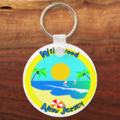 Wildwood, New Jersey Sleutelhanger (Voorkant)