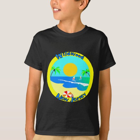 Wildwood, New Jersey T-shirt (Voorkant)
