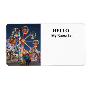 Wildwood NJ – Ballon Race Rit 's Nachts Etiket