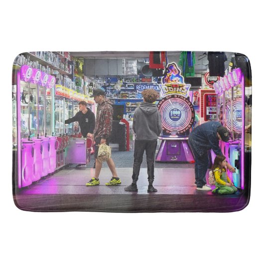 Wildwood NJ Boardwalk Arcade Badmat (Voorkant)