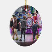 Wildwood NJ Boardwalk Arcade Keramisch Ornament (Rechts)