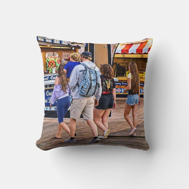 Wildwood NJ – Boardwalk Bakkerij Kussen (Voorkant)