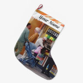 Wildwood NJ - Frites Grote Kerstsok (Voorkant (Hangend))
