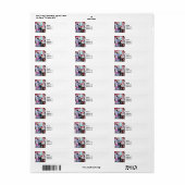 Wildwood NJ – Snoepwinkel Etiket (Full Sheet)