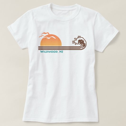 Wildwood NJ T-shirt (Design voorkant)