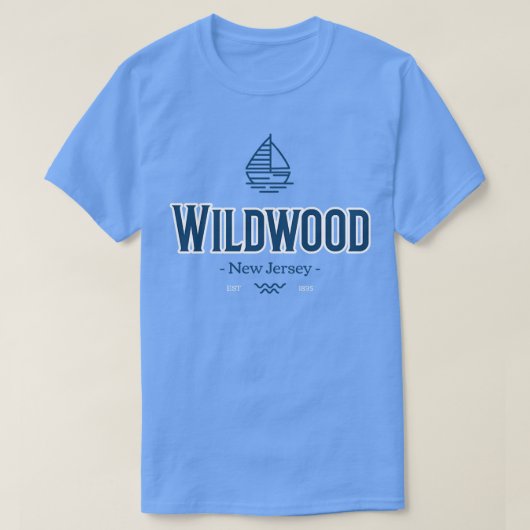 Wildwood NJ T-shirt (Design voorkant)