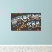 Wildwood per Zee, New Jersey 2 Canvas Afdruk (Insitu (Houten vloer))